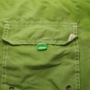 Exist Supreme Mens XXL Lime Green White Contrast Trim Cargo Swim Trunks Shorts